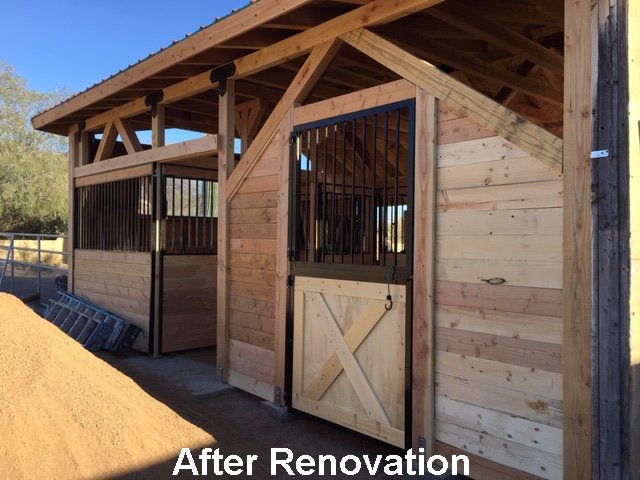 Western Horse Stalls
