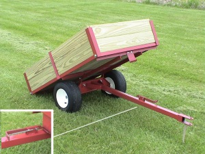 lawn cart dump
