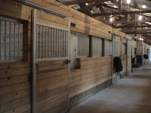 aluminum horse stall