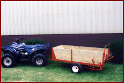 small manure spreader