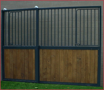 prefab horse stall front