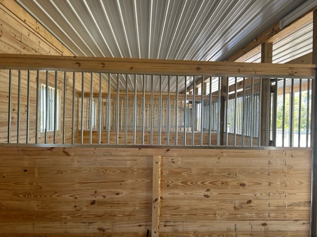 horse stall divider wall