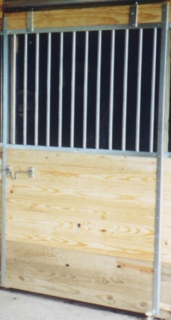 Galvanized Horse Stall Door